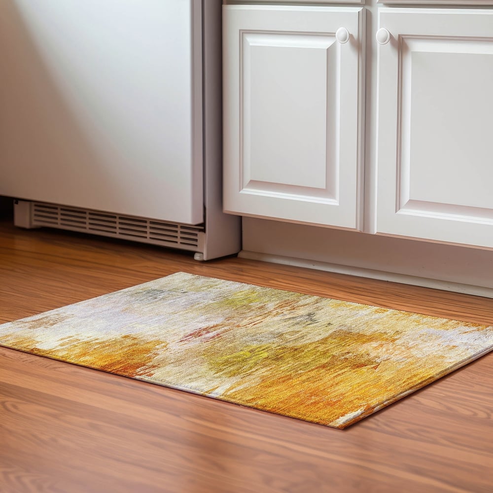 Premium Washable Super Soft Watercolor Mayfield Rug