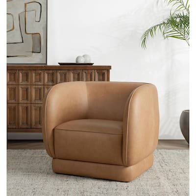Classic Home Rinner Leather Accent Chair