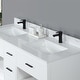 preview thumbnail 6 of 22, Altair Kesia Bathroom Vanity with White Composite Stone Top without Mirror