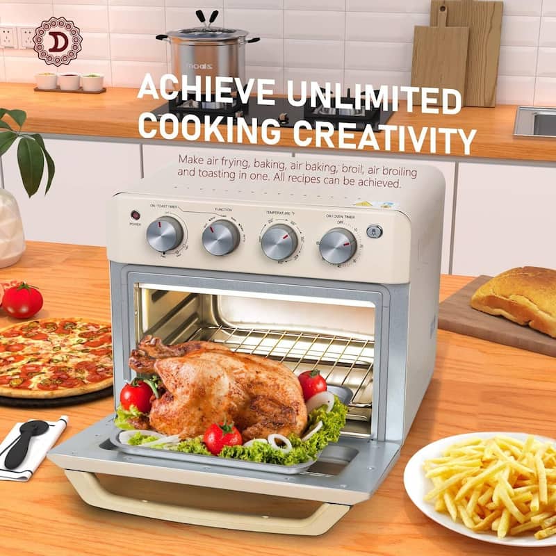 Countertop Convection Toaster Oven with Air Fryer Combo On Sale Bed