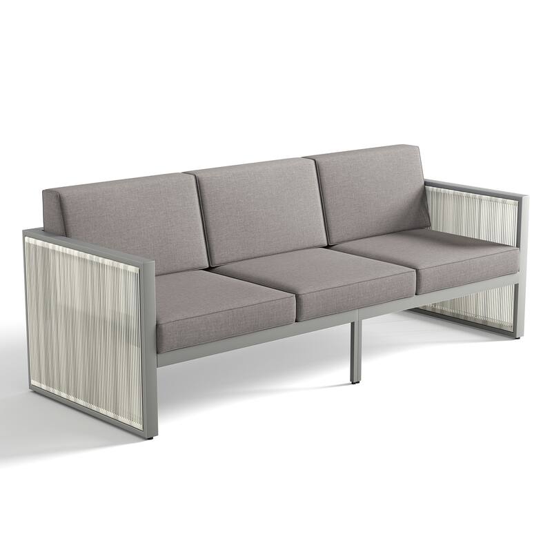 Pocassy Outdoor PE Wicker Funiture Set