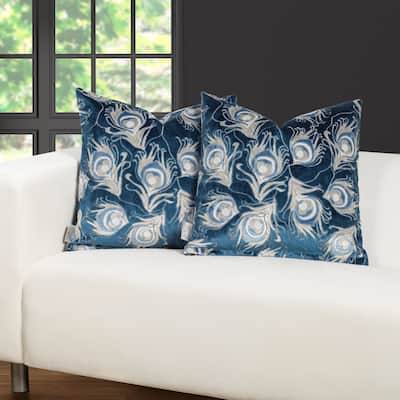 F. Scott Fitzgerald Plumage Throw Pillow