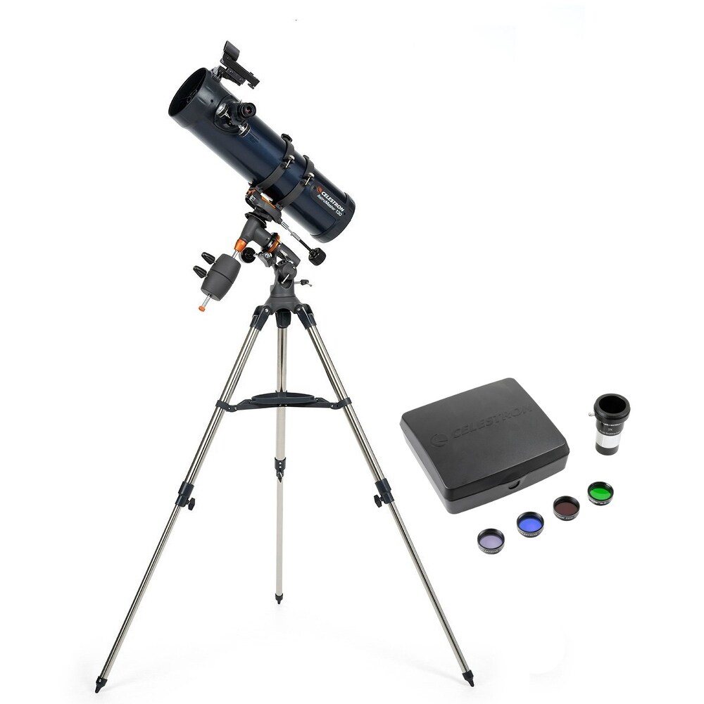 Celestron AstroMaster 130EQ Newtonian-Deluxe Imaging Celestron AstroMaster  130EQ Telescope - Overstock - 25622852