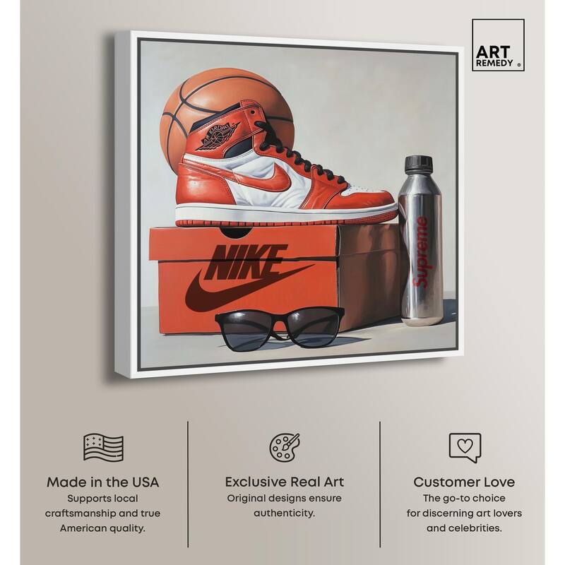 Basketball Practice Canvas by Art Remedy