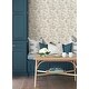 preview thumbnail 2 of 5, A-Street Prints Beach Rose Champagne Floral Fruits Wallpaper