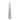 Puleo International 7 ft Pre-Lit Flocked Artificial Alpine Pencil Tree