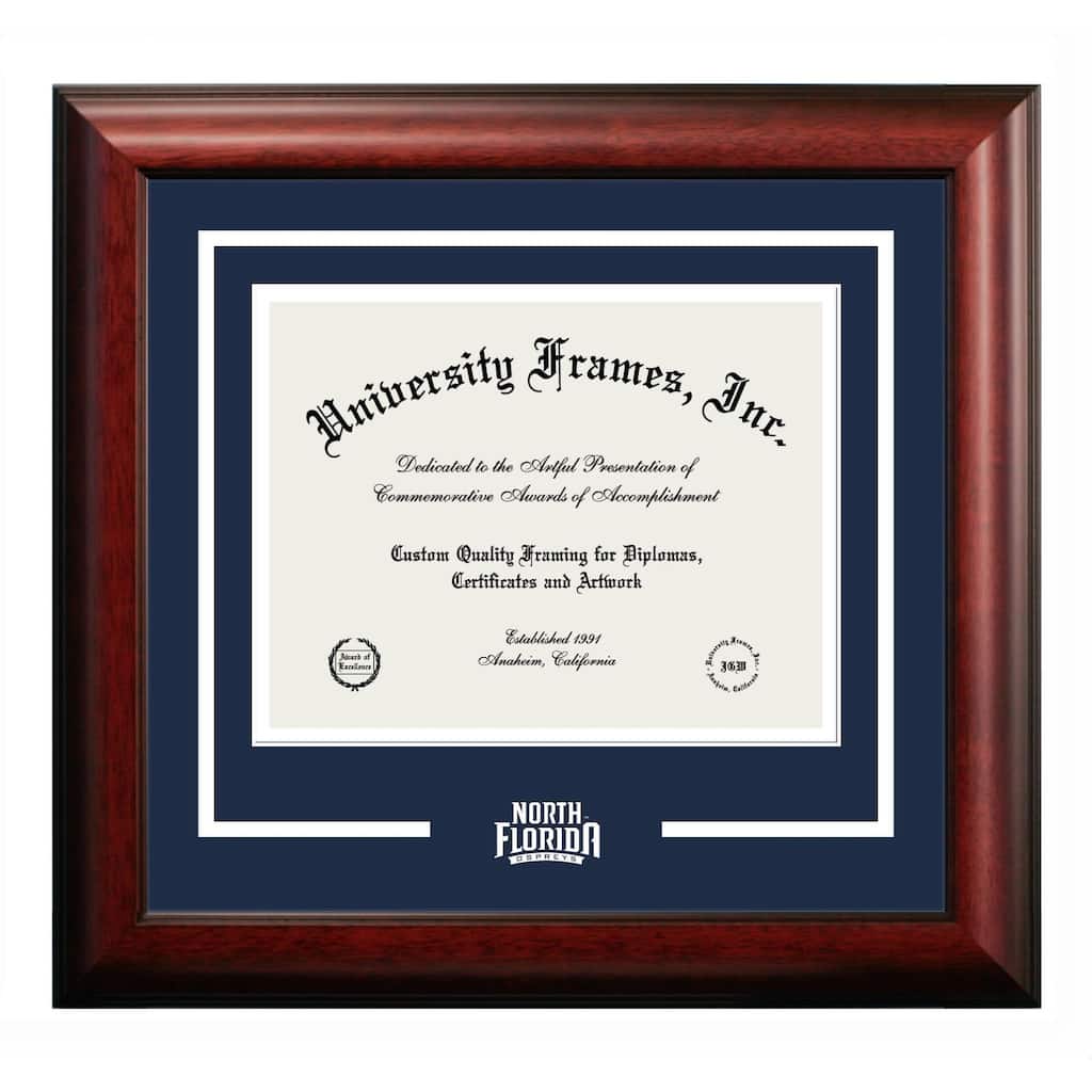 North Florida Ospreys 11w x 8.5h Spirit Diploma Frame