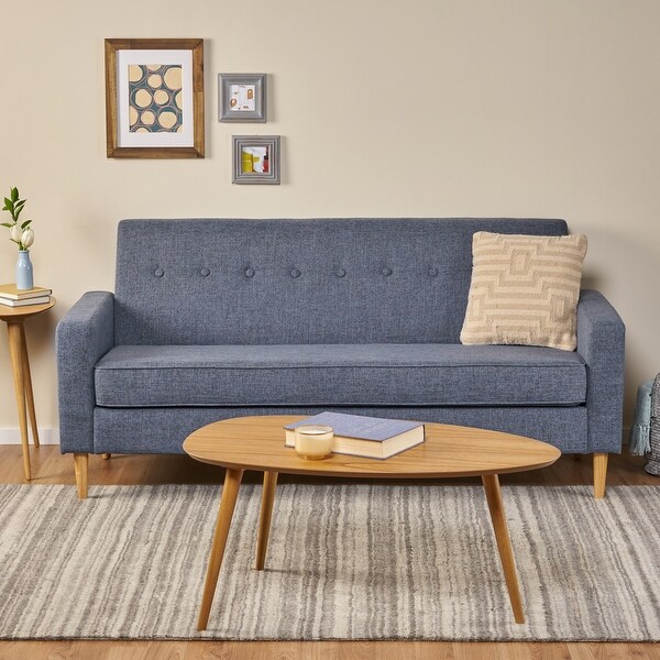 Sawyer Mid-century Modern 3-seat Sofa by Christopher Knight Home