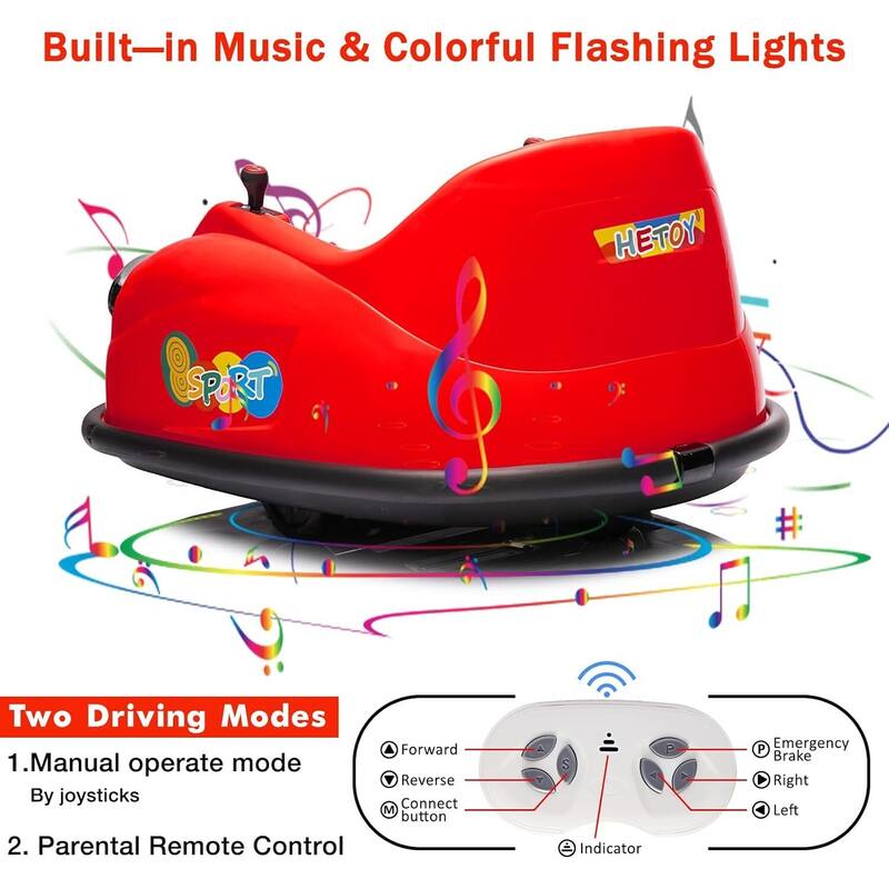 Electric Kids Ride On Bumper Car Gift