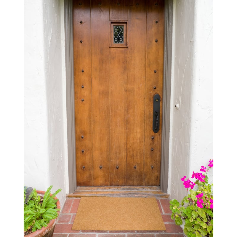 Ecocoir Synthetic Doormat, Brown