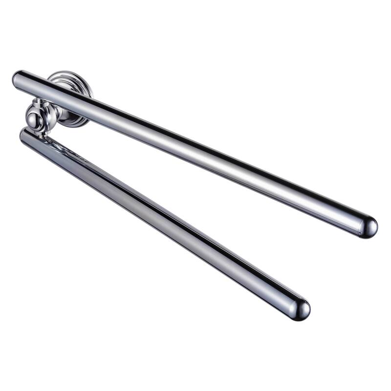 Allure Adjustable Towel Rail Chrome