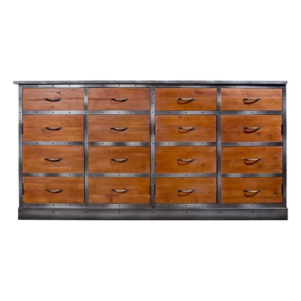 slide 2 of 5, Reclaimed Pine Double Industrial Bath Vanity