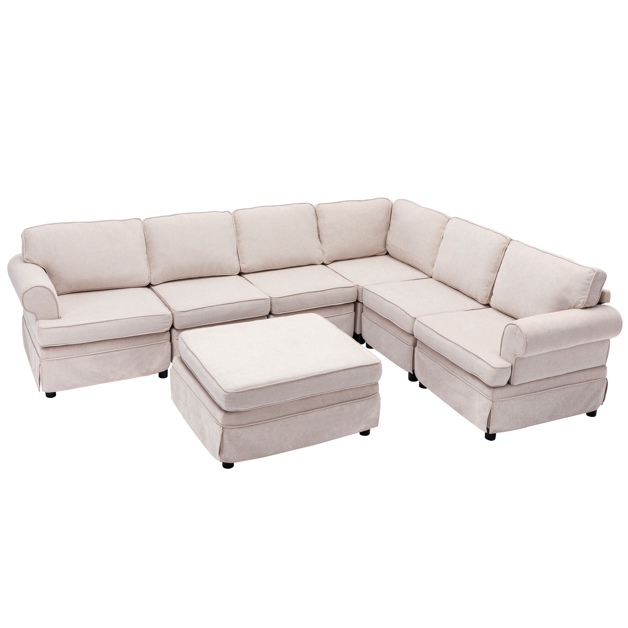 108 inch sectional sofa with sales chaise