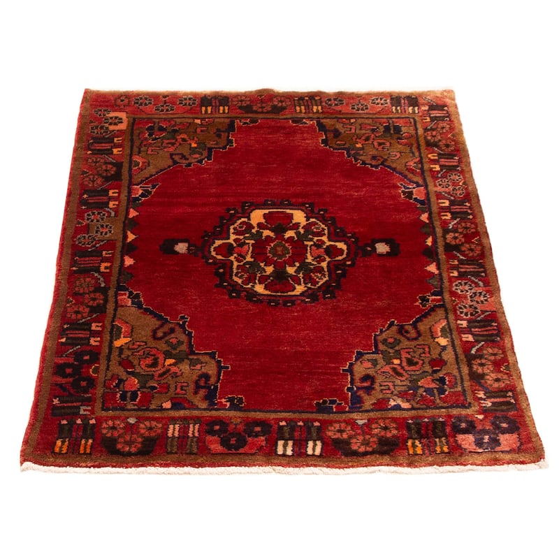 Anadol Red Rug 3'9" x 5'2" - 3'9 x 5'2