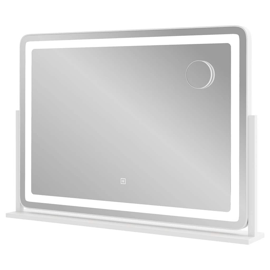 Costway 32" x 22" Large Makeup Mirror with Lights 10X Magnify Mirror - See Details