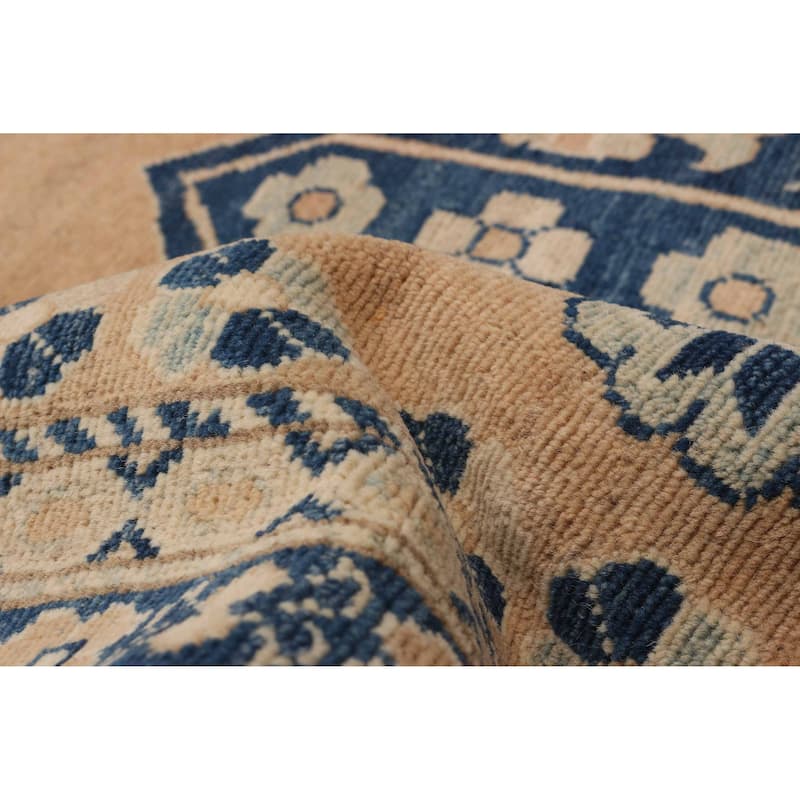 ECARPETGALLERY Hand-knotted Finest Ghazni Copper Wool Rug - 9'10 x 14'6