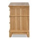 preview thumbnail 18 of 20, Furniture of America Wellington Farmhouse Natural Oak 3-Piece Solid Wood Kids Bedroom Set