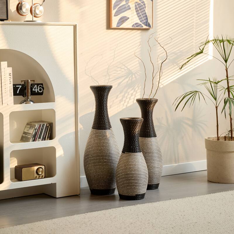 Set of 3 High IndependenT Classic Artificial Floor Desktop Vase