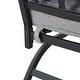 preview thumbnail 10 of 21, Patio Festival 4-Piece Outdoor Metal Sofa and Chair Set with Coffee Table