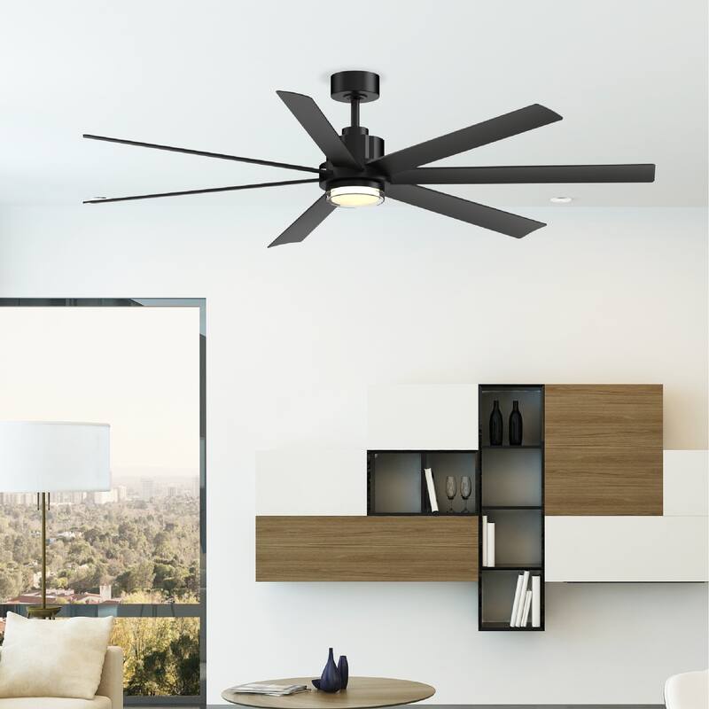 Pendry 72 inch Indoor/Outdoor Ceiling Fan - Black