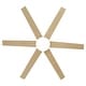preview thumbnail 19 of 17, 60-in White Wooden Reversible Remote Large Coastal Ceiling Fan with Light