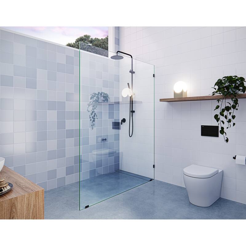 Glass Warehouse GW-SFP-60 Vela 78" High x 60" Wide Shower Screen
