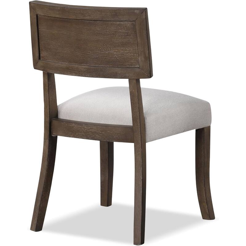 Dark Walnut Finish Side Chairs Furniture Set Modern
