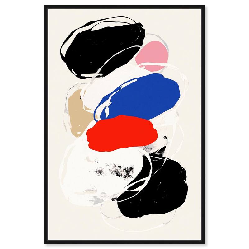 Dalio III Canvas by Art Remedy - Black - 30" x 45"