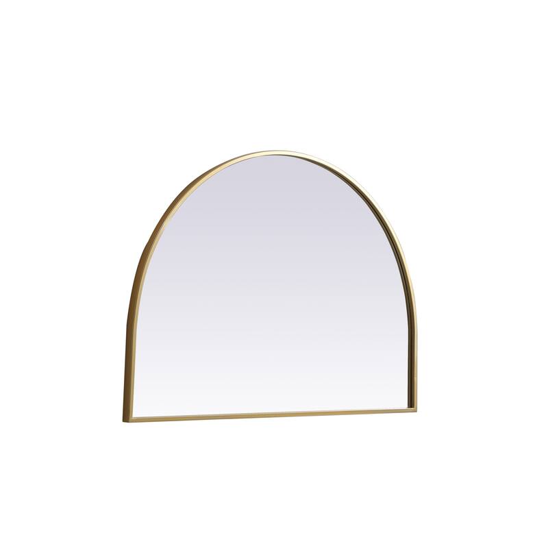 Elegant Lighting MR1A3324 Ayra 33" W x 24" H Modern Arched Bathroom