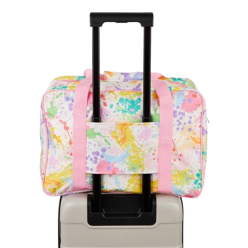 Bright Creations Sewing Machine Case Watercolor Carrier Tote Storage Organizer Bag 18.1x9.4x12.2"
