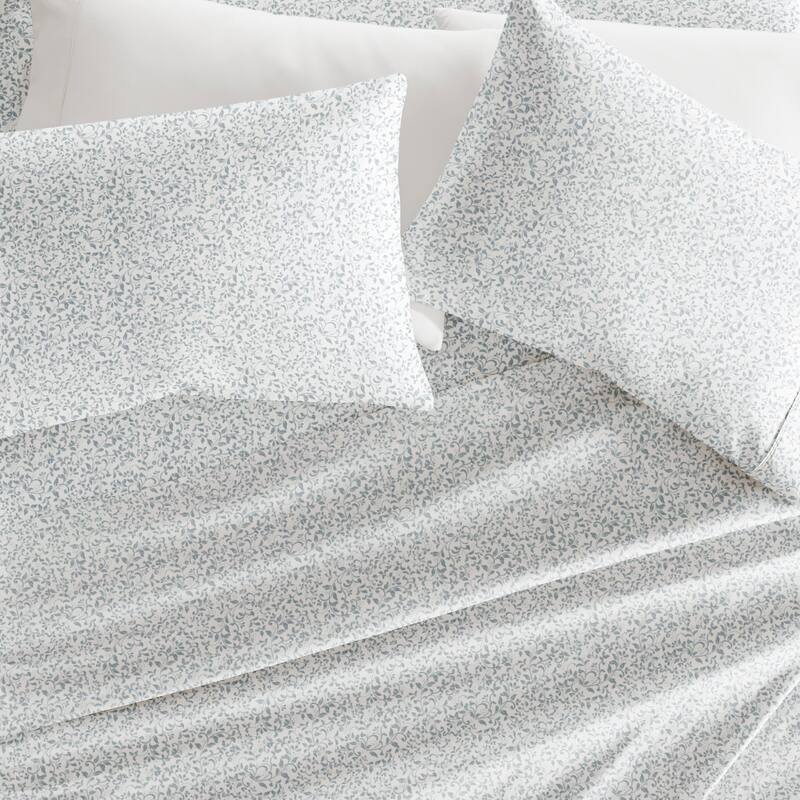Delicate Blossoms Patterned Ultra-Soft Bed Sheet Sets