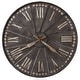 preview thumbnail 1 of 0, Howard Miller Stockard Quartz Wall Clock Antique Charcoal