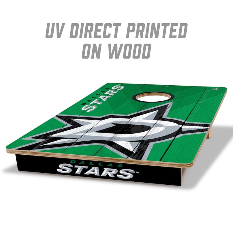 Dallas Stars NHL Tailgate Cornhole Board Set