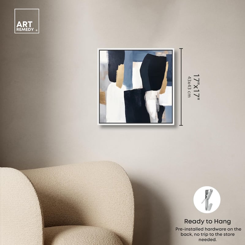 Assembled Color Pallete I Canvas by Art Remedy