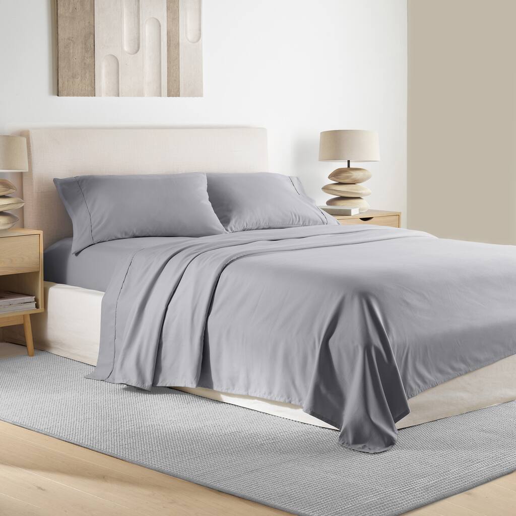 Jennifer Adams Lux Enzyme-Washed Triple-Brushed Signature Soft Sheet Set
