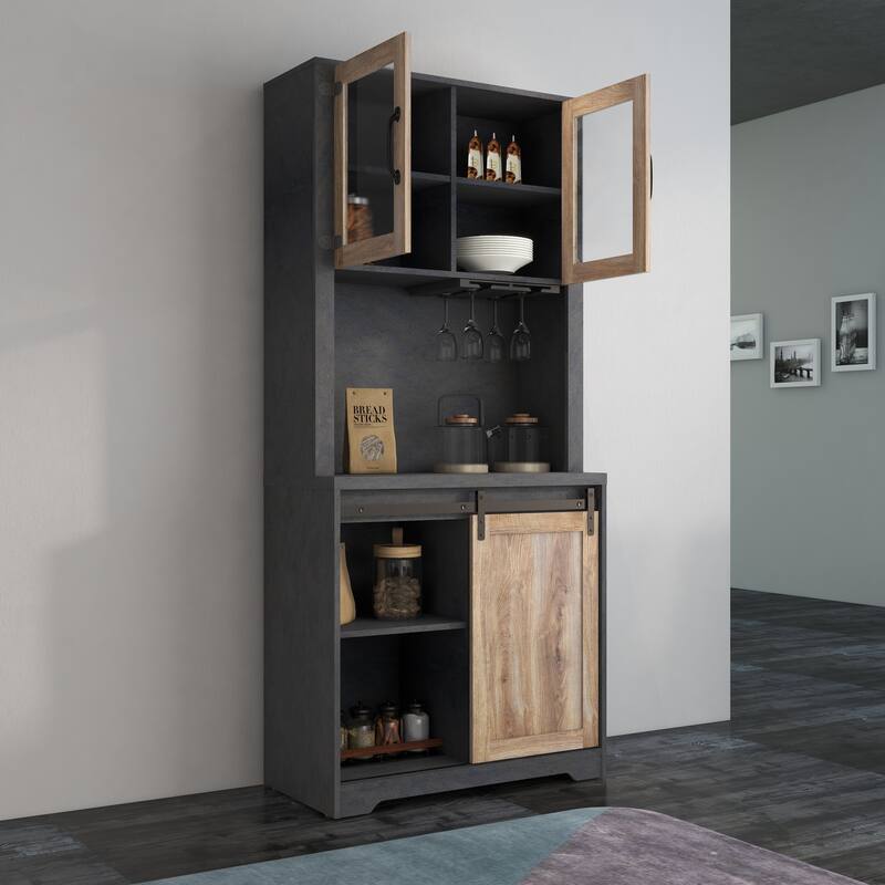 Farmhouse Barn Door Bar Bed Bath & Beyond 39013836