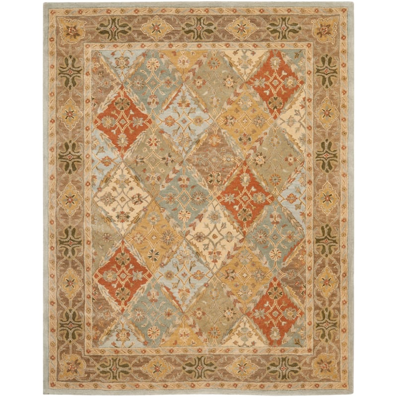 SAFAVIEH Handmade Heritage Chiseko Traditional Oriental Wool Rug