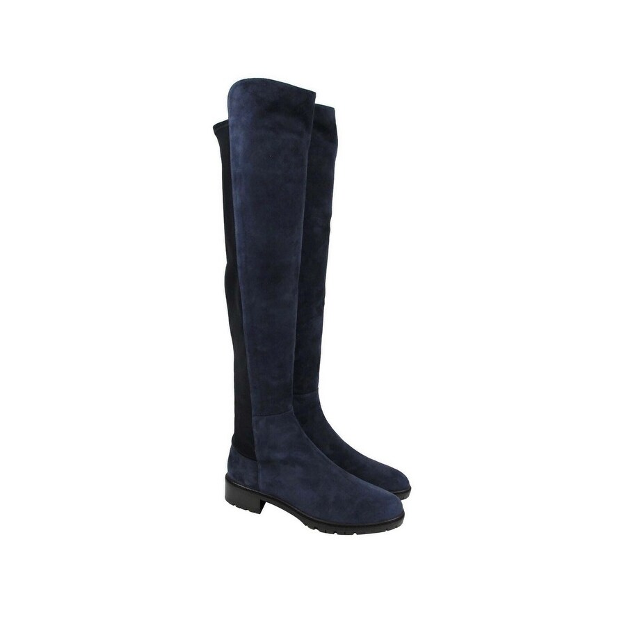 stuart weitzman boots blue