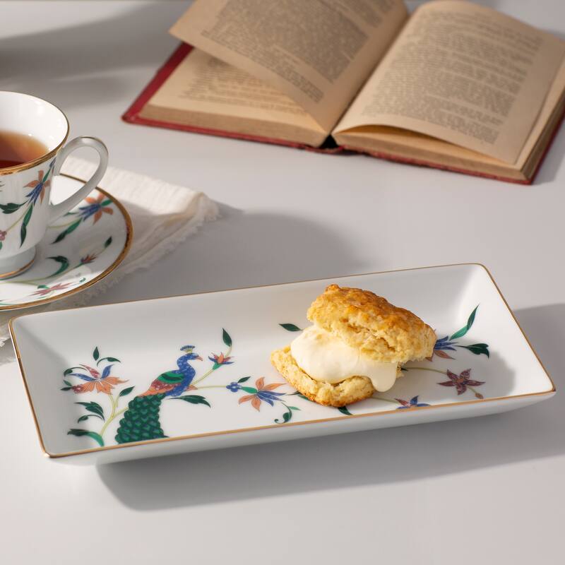 Noritake Bountiful Garden Rectangular Tray 9.75" x 5"
