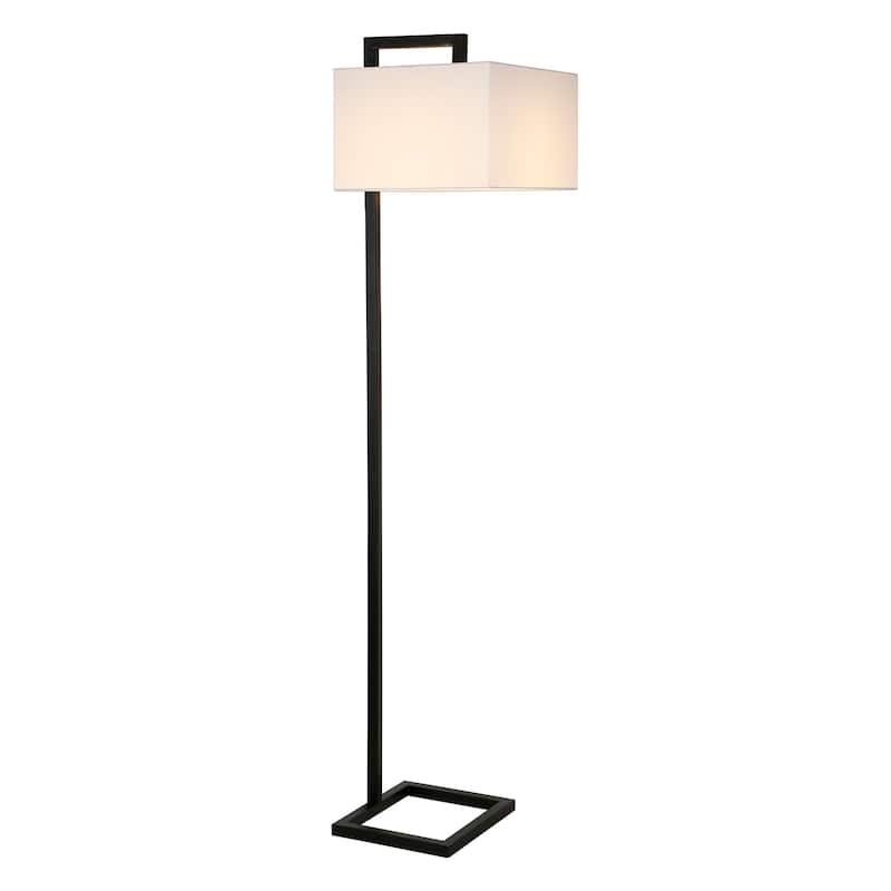 Grayson 68" Tall Floor Lamp with Fabric Shade