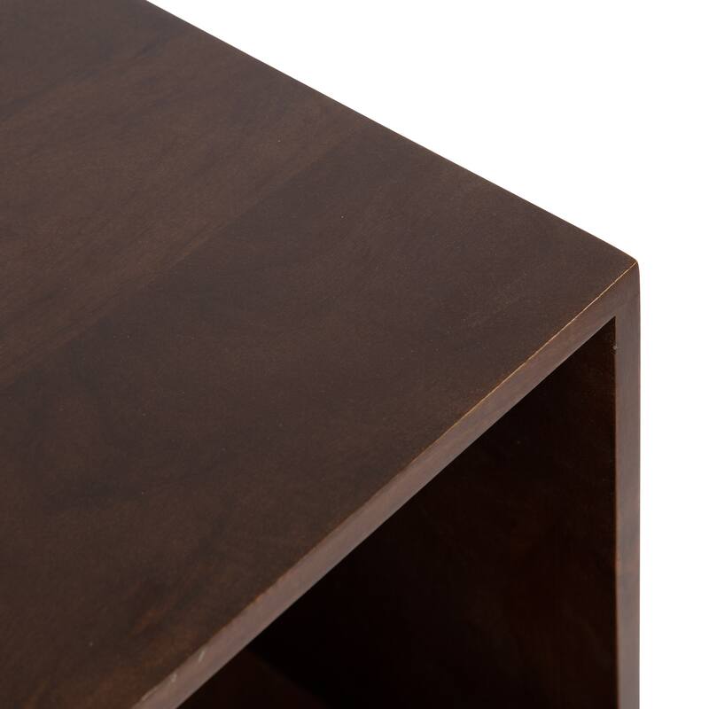 Kate and Laurel Locklear Wood Console Table - 38x14x25