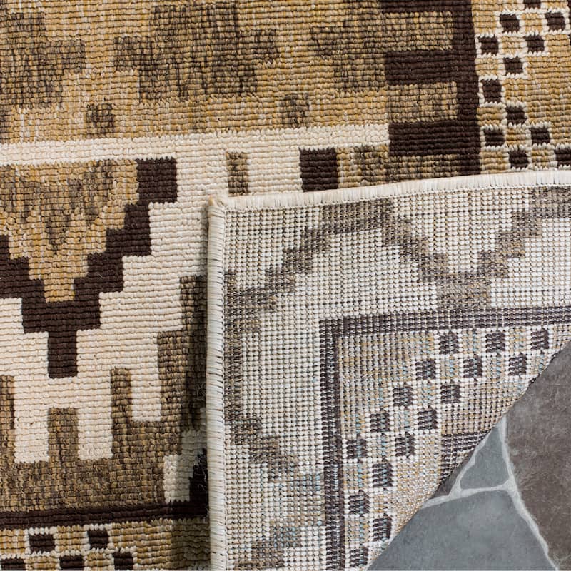 SAFAVIEH Veranda Vitaline Indoor/ Outdoor Waterproof Patio Backyard Rug