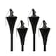 Option Hammered Black - 4 Pack