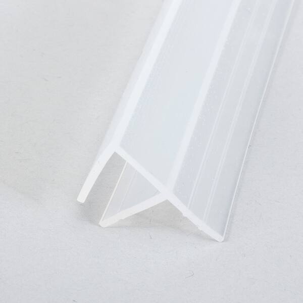 Shop 78 7 Inch F Shaped Frameless Window Shower Door Seal Clear