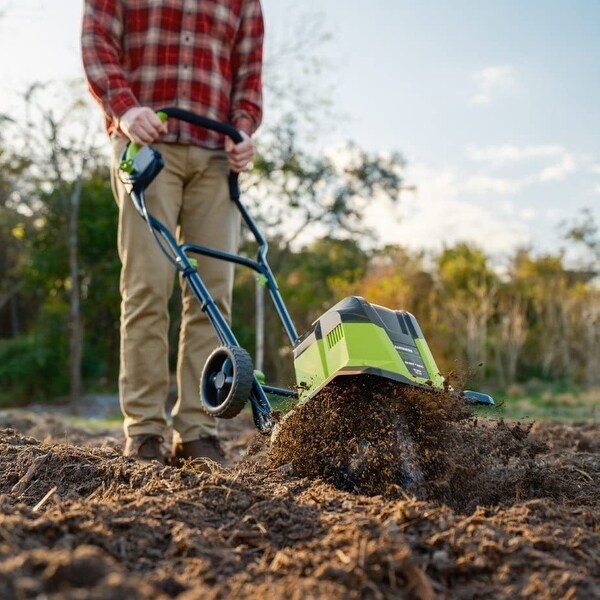 electric garden tiller cultivator