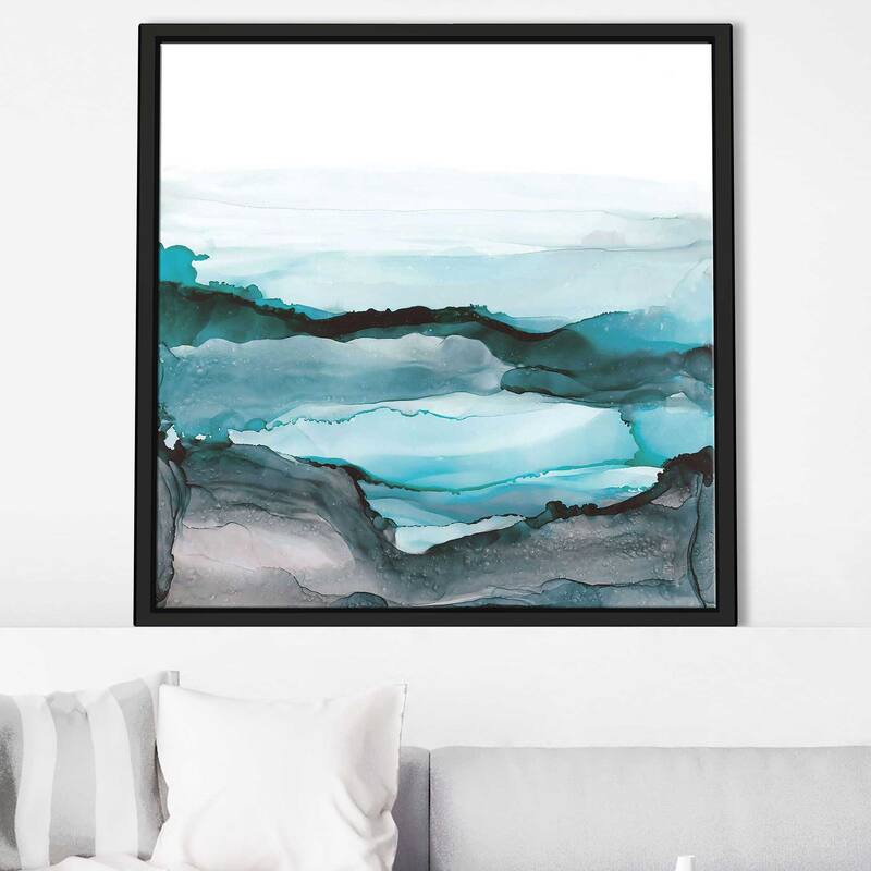 "Aquascape II" Print on Floating Canvas