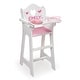 preview thumbnail 9 of 15, Badger Basket Doll High Chair with Accessories and Free Personalization Kit