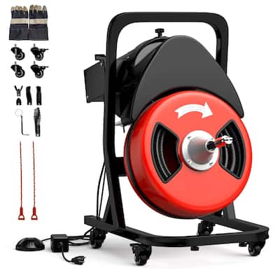 Electric Drain Cleaning Machin, Auto Feed Sewer