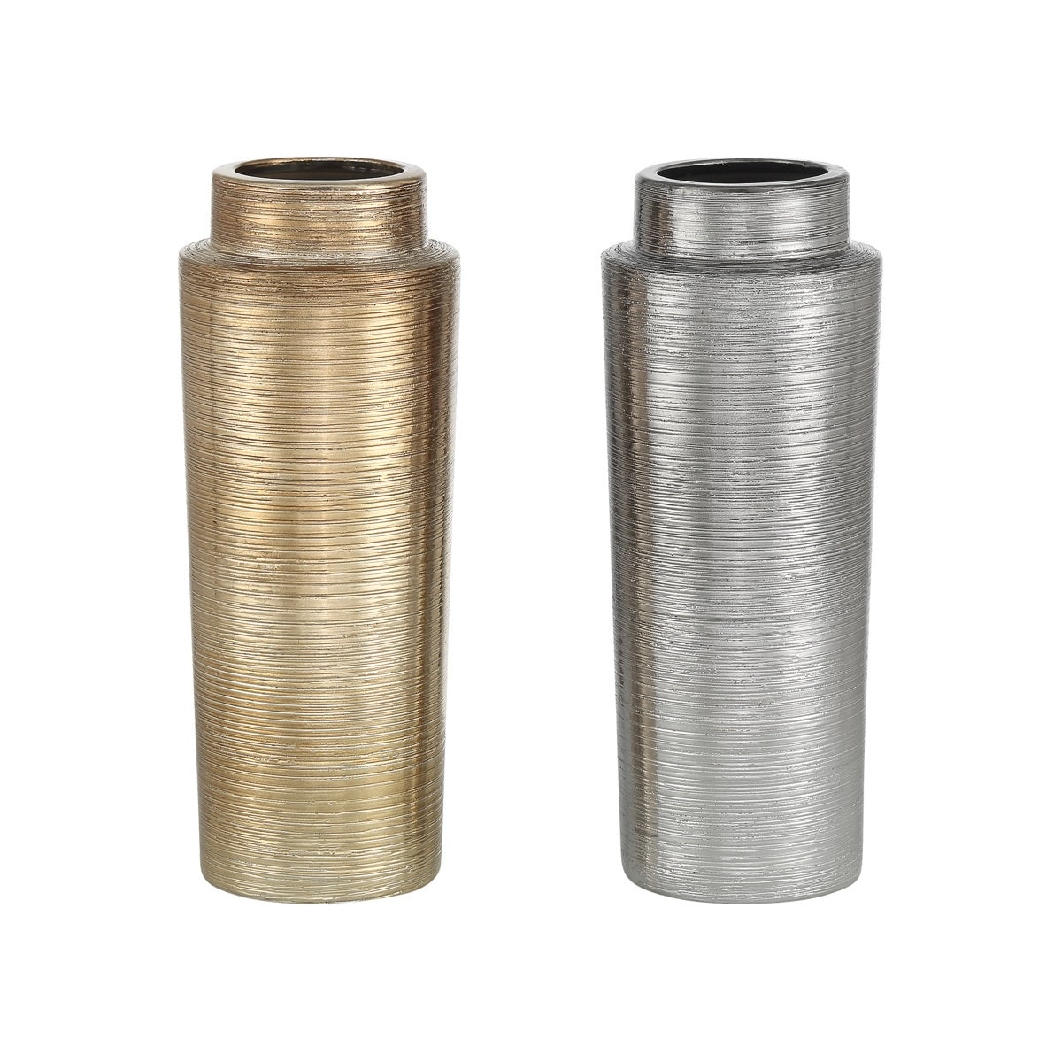 Acroma Multi Colored Ceramic Decorative Vase (Set of 2)