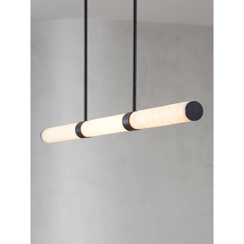 Beacon Lighting Luella LED Pendant with Spanish Alabaster Shade